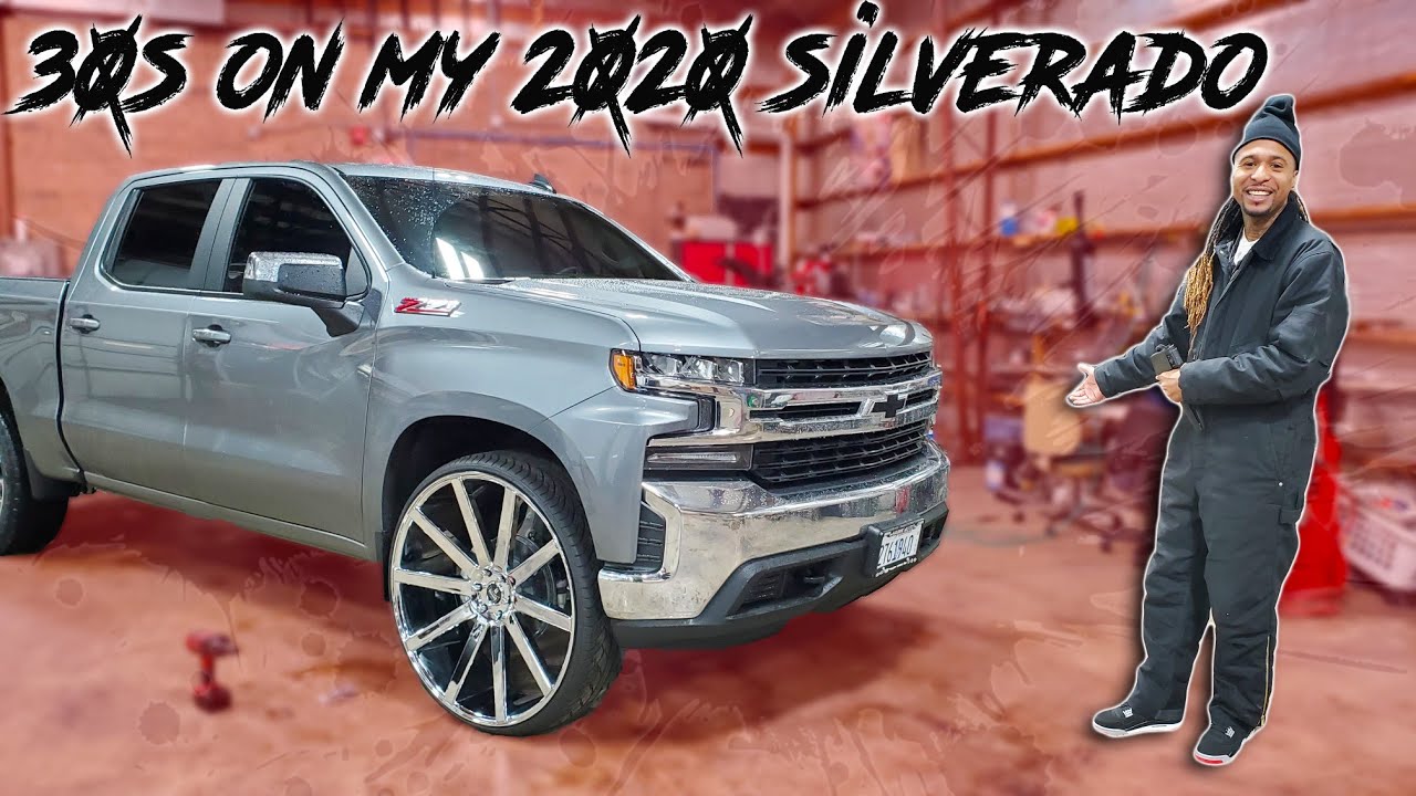 PUTTING 30S ON MY 2020 CHEVY SILVERADO Z71 LOOKS PERFECT
