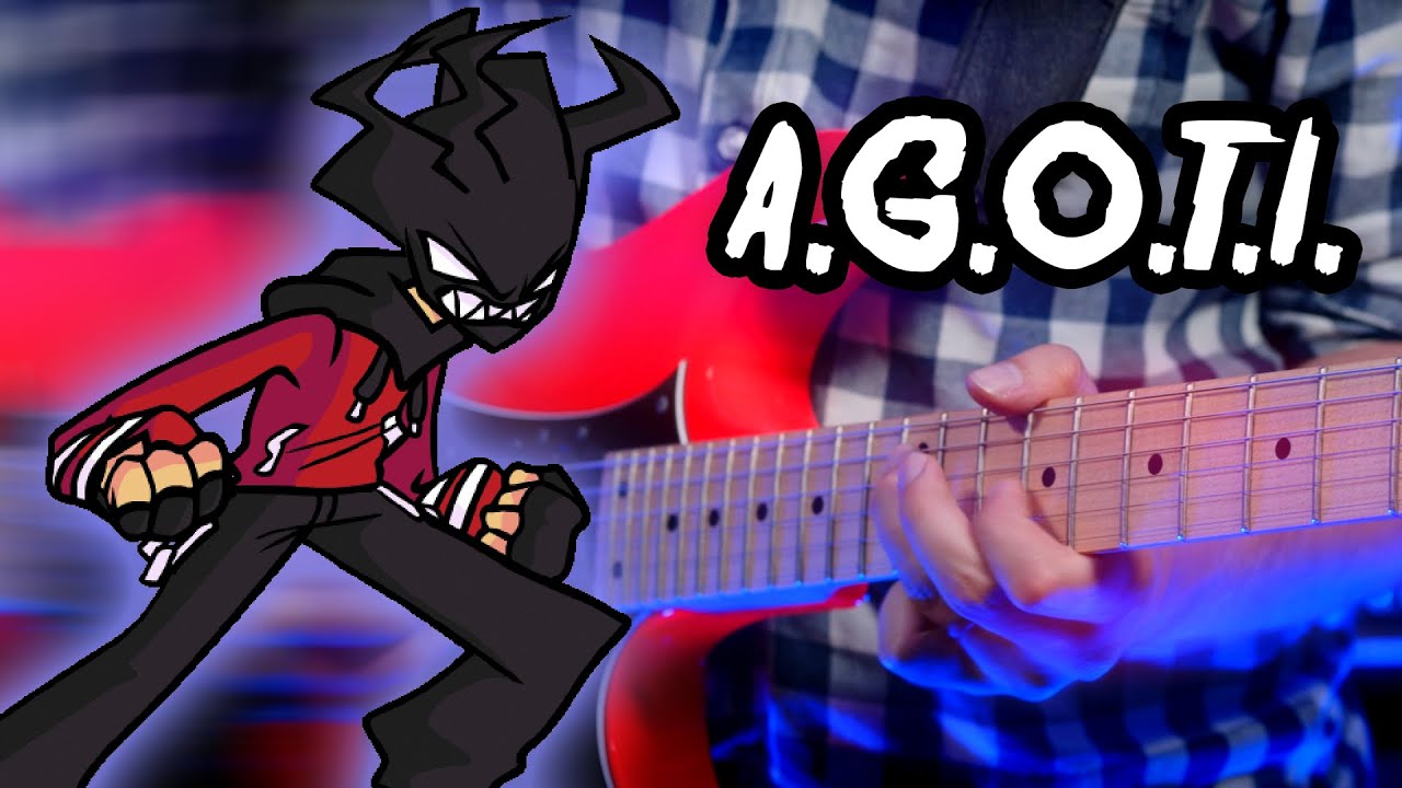 A.G.O.T.I. [VS A.G.O.T.I. MOD] - Metal Guitar Cover | LongestSoloEver