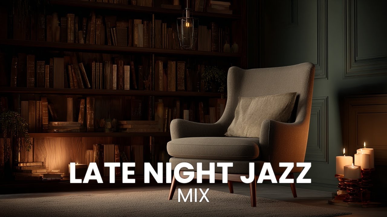 Relaxing Late Night Jazz Piano Music with Soft and Elegant Mood