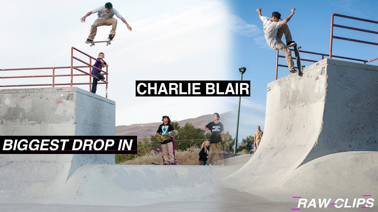 SKATEBOARDING Raw clips Charlie Blair Landon Belcher