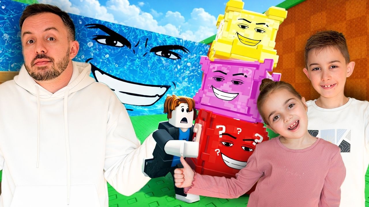 MOJA DECA ME UČE DA IGRAM ROBLOX!!! (POKIDAO SAM)