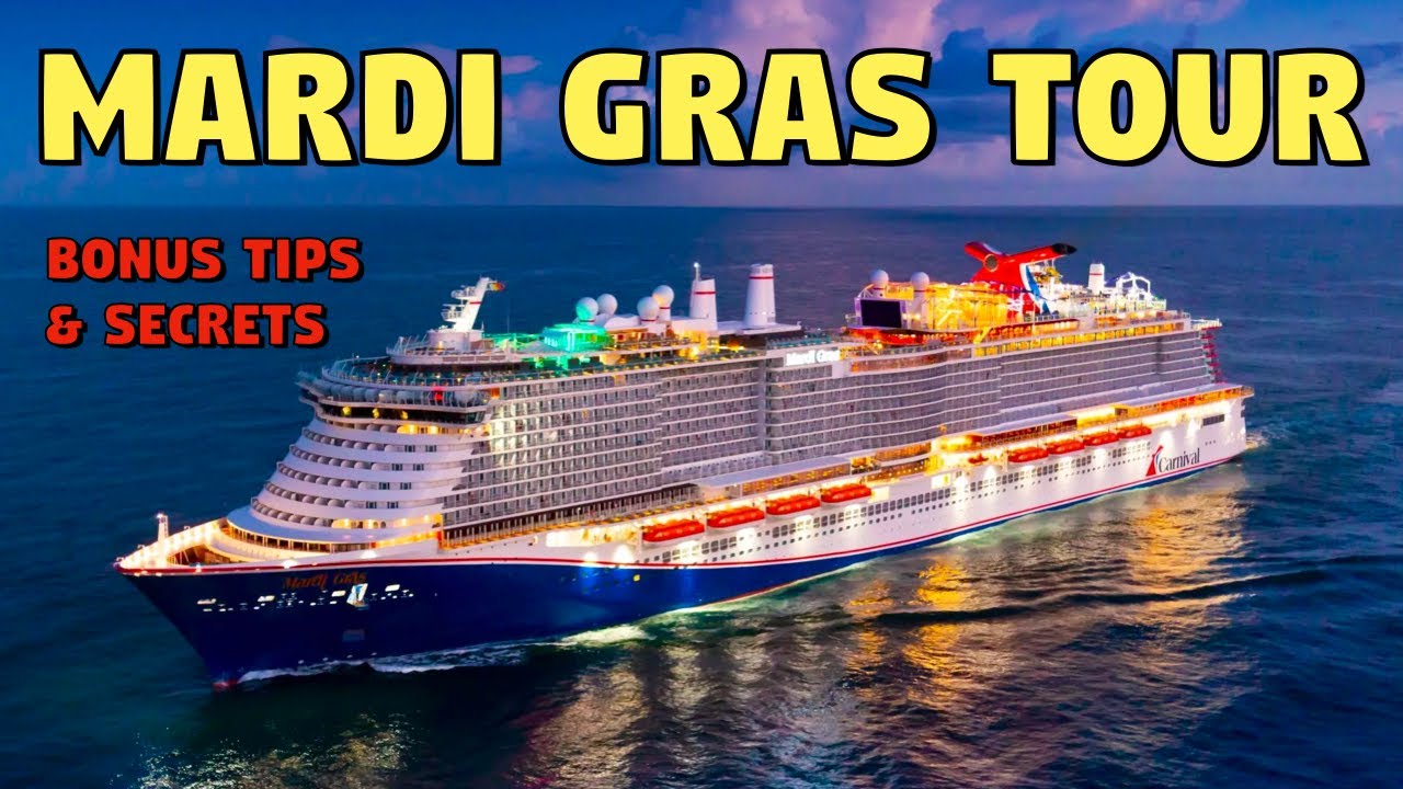 Carnival Mardi Gras 2022 Full Ship Tour |  Bonus Tips & Secrets