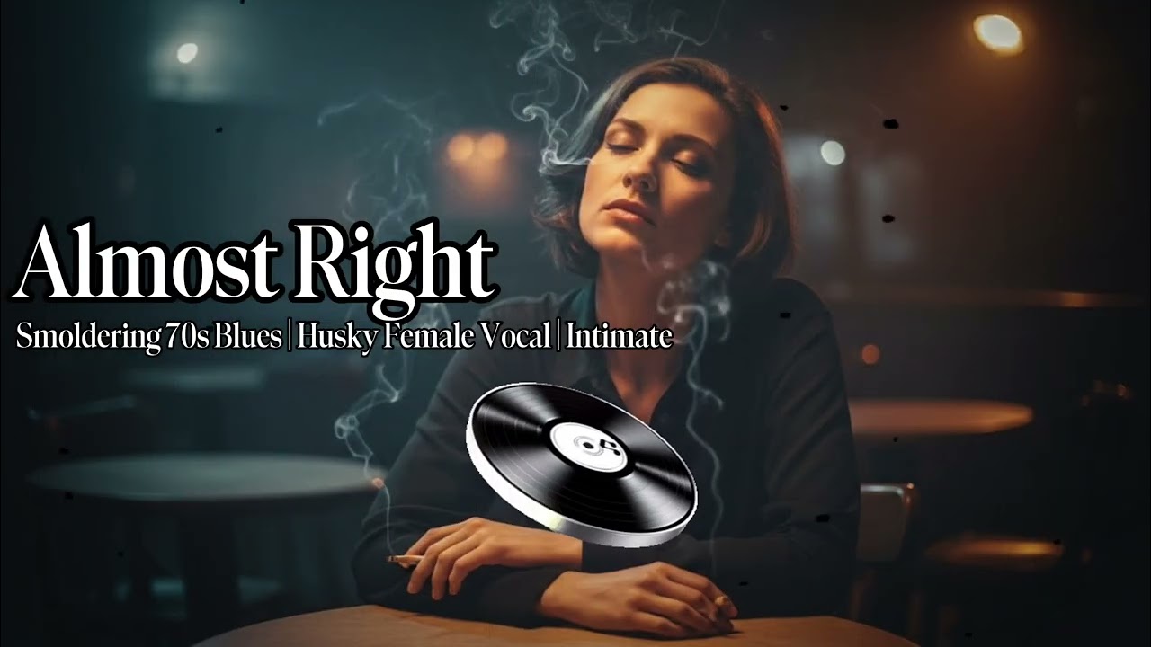 Almost Right – Smoldering 70s Blues | Husky Female Vocal | Intimate & Slow