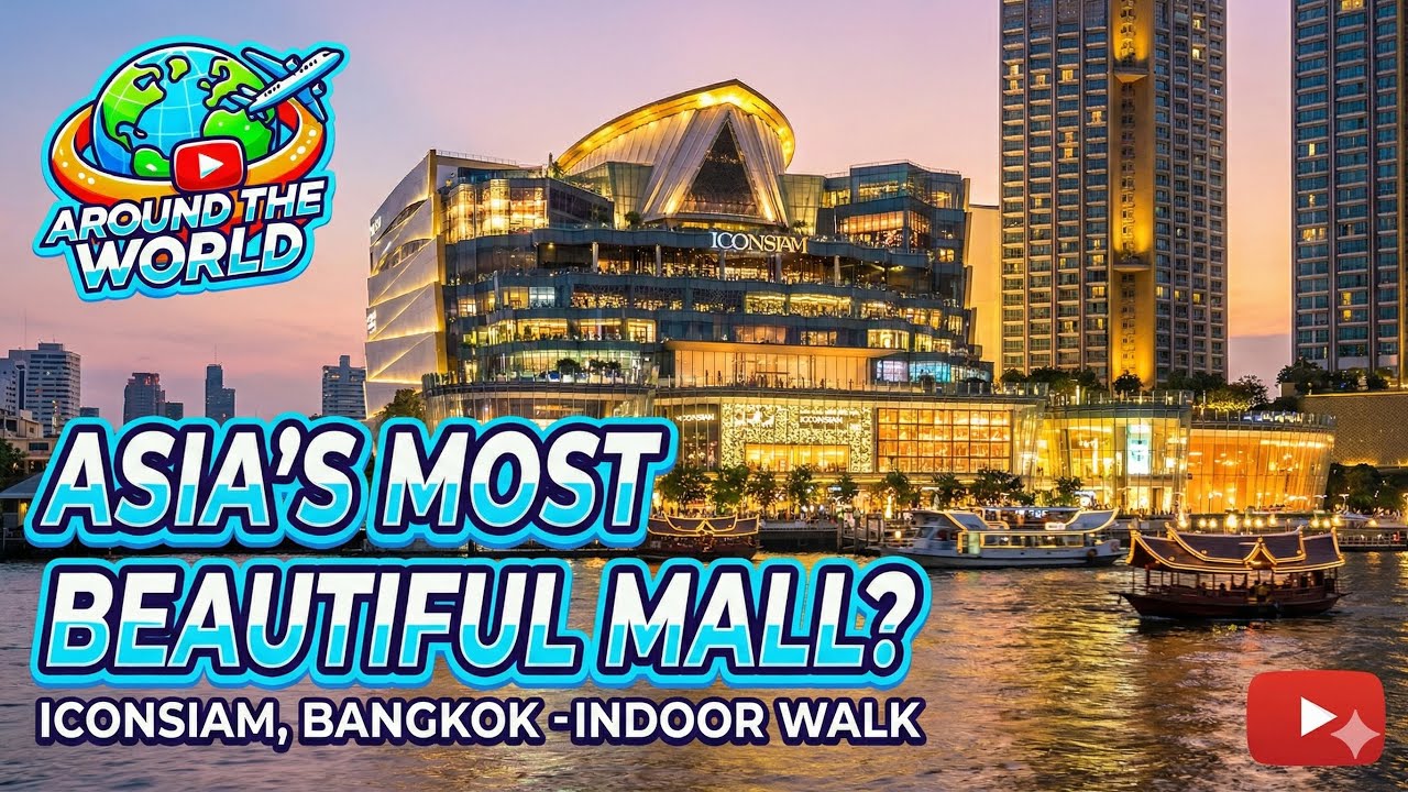 The Mall of the Future? Full Walking Tour of ICONSIAM Bangkok