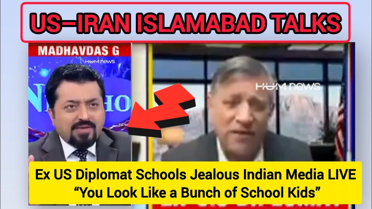 Ex US Diplomat Schools Indian Media LIVE | &ldquo;You Look Like a Bunch of School Kids&rdquo; 