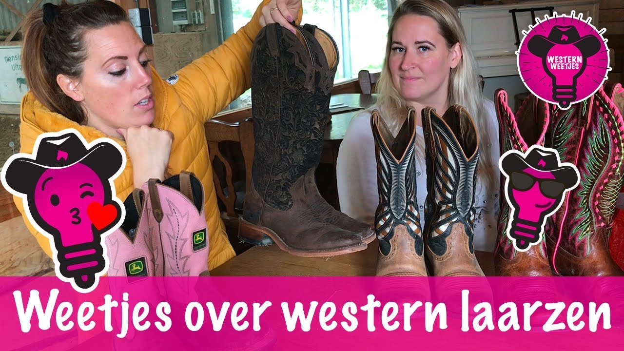 WesternWeetjes over western laarzen