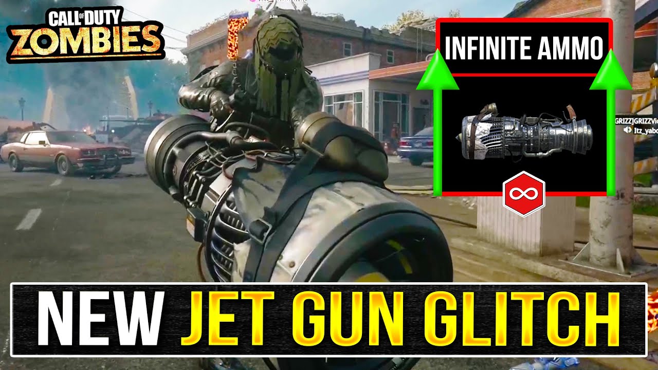 Black Ops 6 Zombies ☆ New Jet Gun Glitch! Unlimited Ammo (Updated)