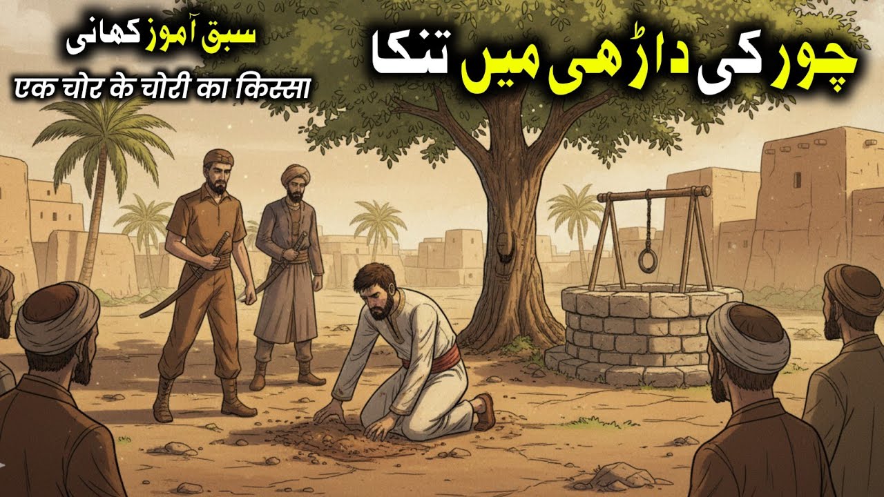 Chor Ki Dadhi Mein Tinka | एक चोर के चोरी का किस्सा | islamic stories | sabaq amoz kahani 