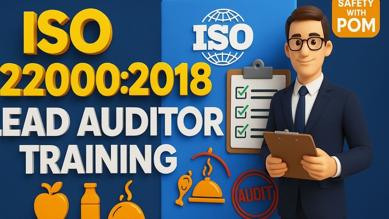 ISO 22000:2018 Lead Auditor training/ Lead Auditor /ISO #iso20022 #leadauditor #foodsafety #safety