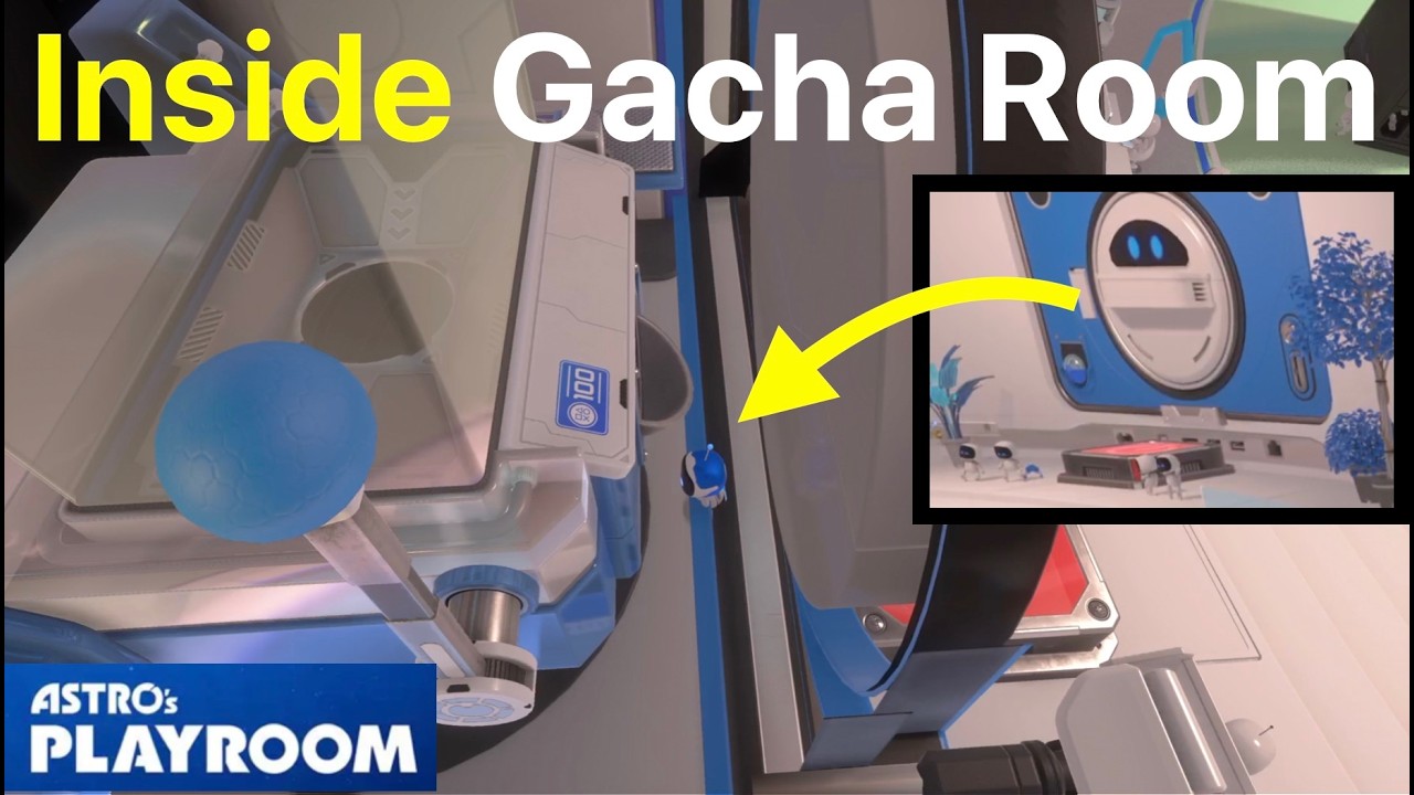 Astro's Playroom: Enter Gacha Room