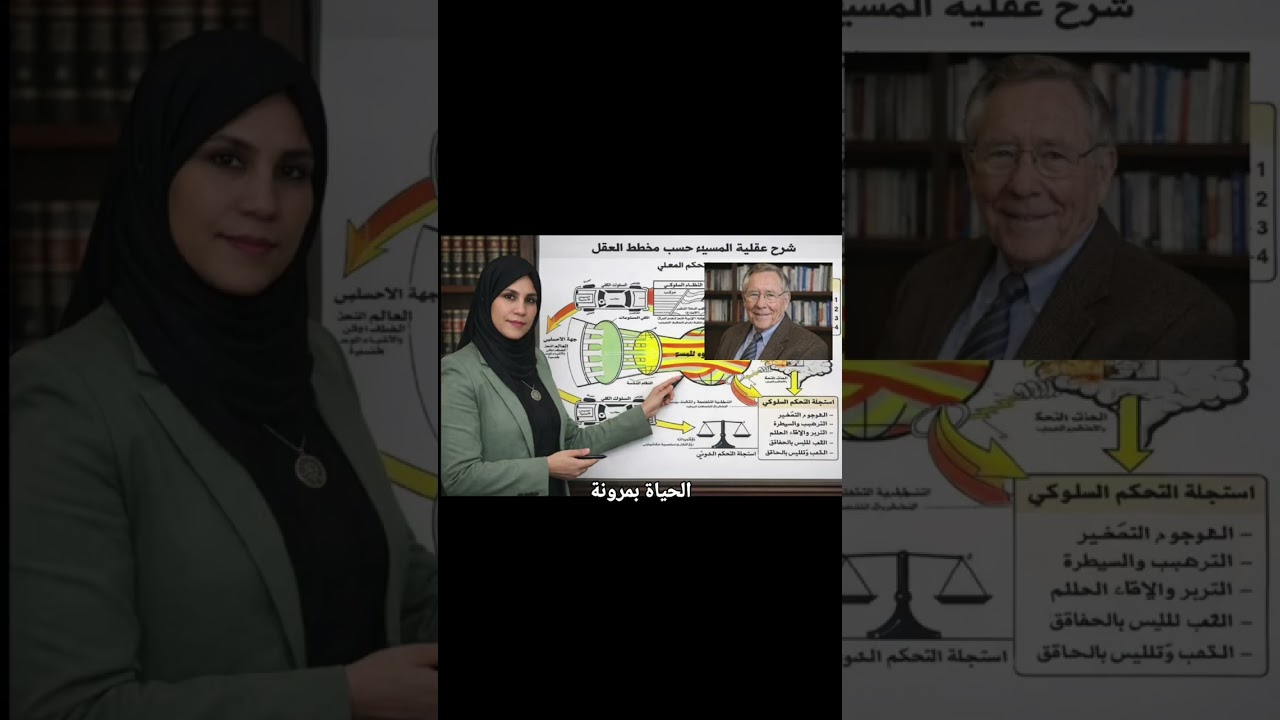 اسقاط عقلية المسيء على مخطط العقل الجزء الأول 