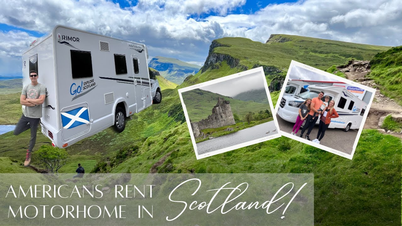 SCOTLAND Road Trip by Motorhome/RV - Scottish Highlands - Inveraray and Oban Campsite