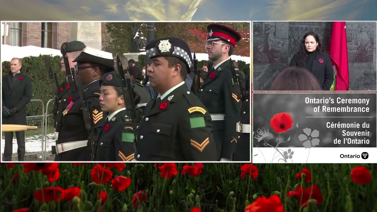 Ontario Honours Canada’s Heroes with Remembrance Day Ceremony | November 11