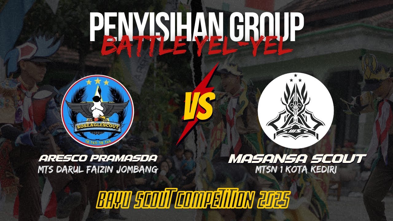 MTsN 1 KOTA KEDIRI VS MTs DARUL FAIZIN | PERTANDINGAN KE-4 BABAK PENYISIHAN | BAYU SCOUT COMPETITION