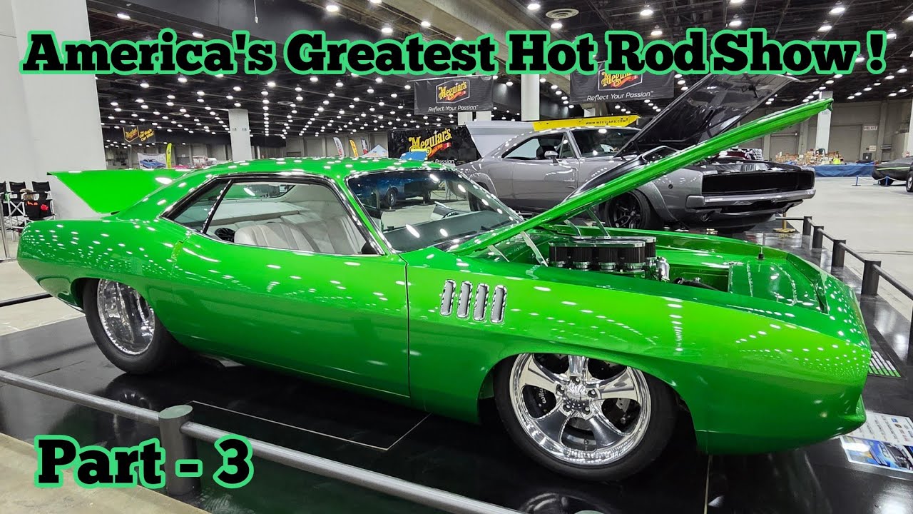 Detroit Autorama 2026 (Part-3) More Blown Street Machines and Full Customs! 