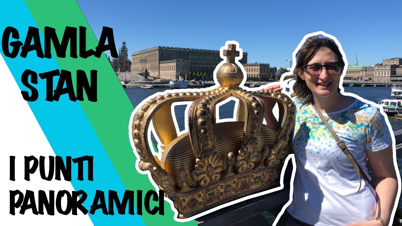 3 PUNTI PANORAMICI a GAMLA STAN da non perdere a Stoccolma 🇸🇪