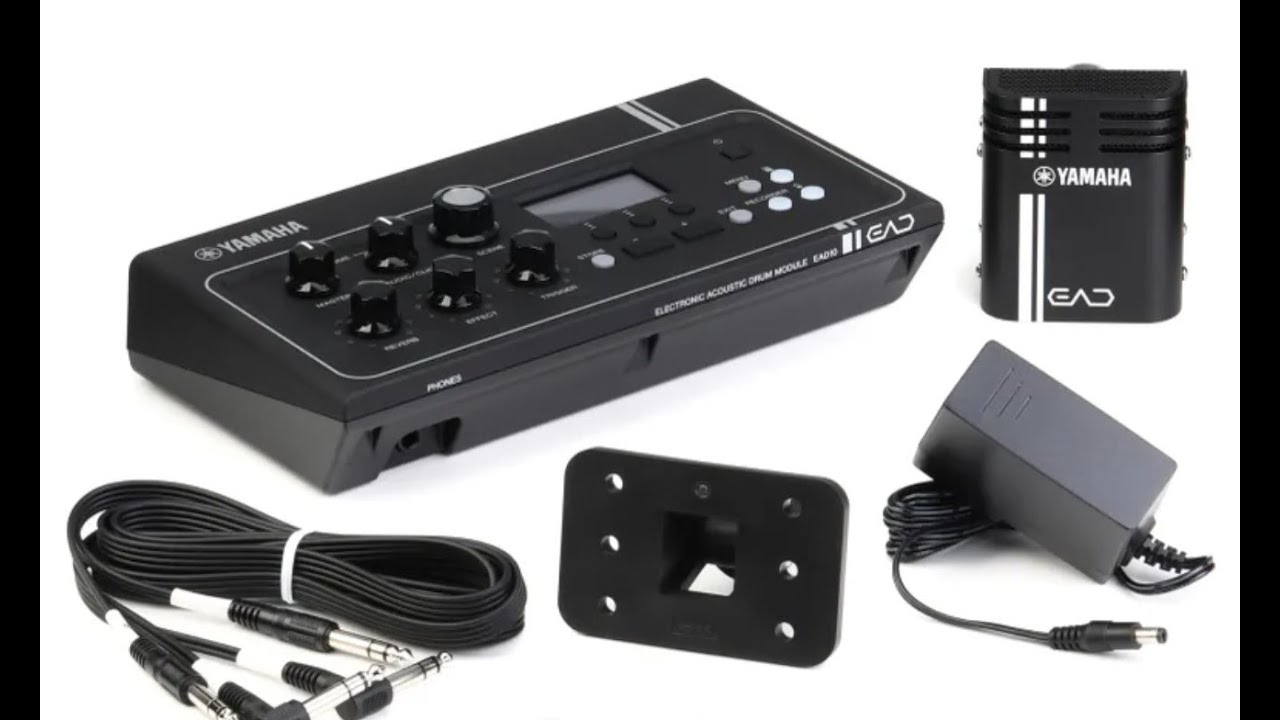Yamaha EAD10 Drum Module - How I use this great device on live gigs