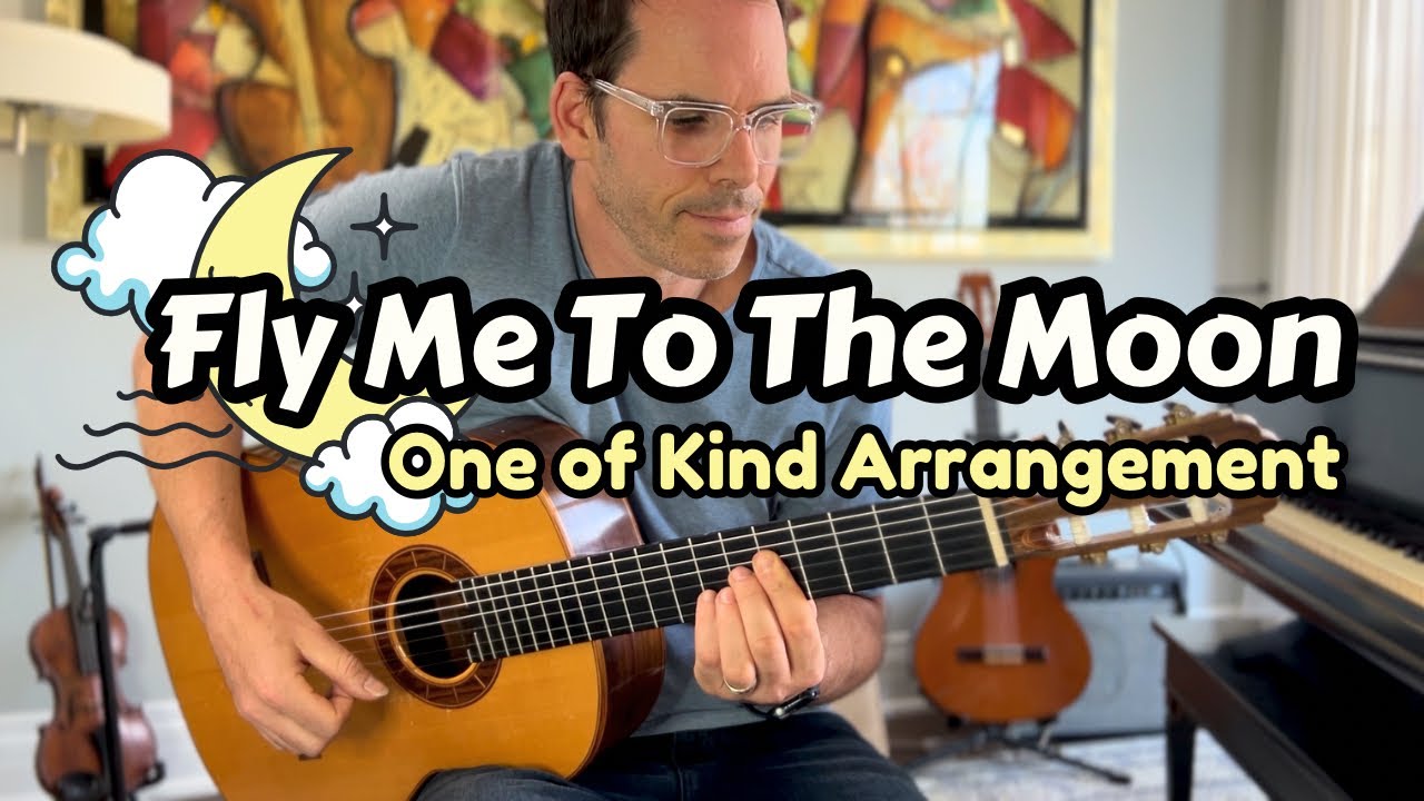 Can’t Stop Playing This Fly Me To The Moon Arrangement By Sergei Rudnev