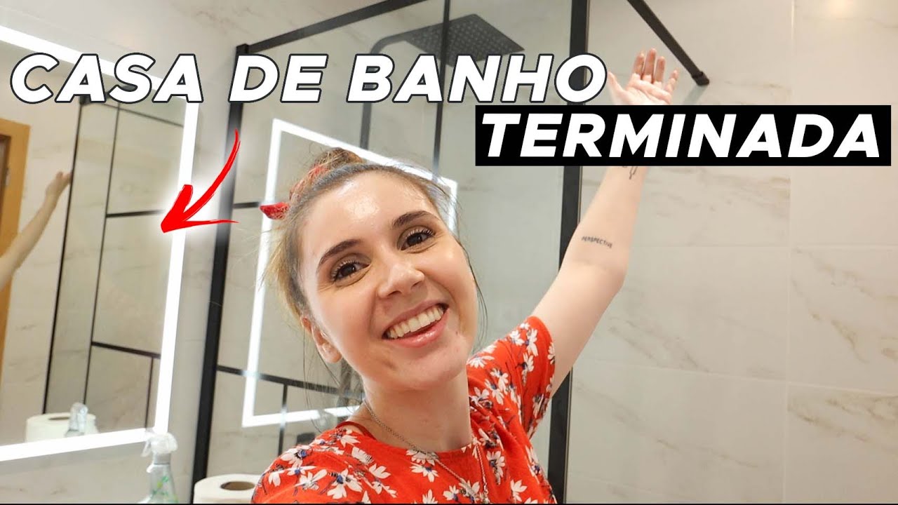 A CASA DE BANHO está TERMINADA! | Remodelação Ep. 7 | Joana Gentil
