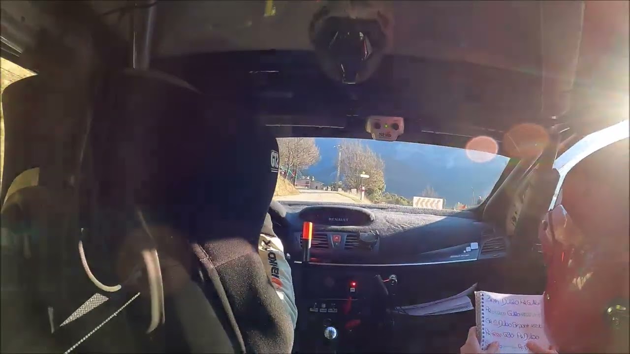 Rallye Vaison la Romaine 2022 ES2 Col de Fontaube 13ème temps scratch DUCLAUX / FAURE Megane A8