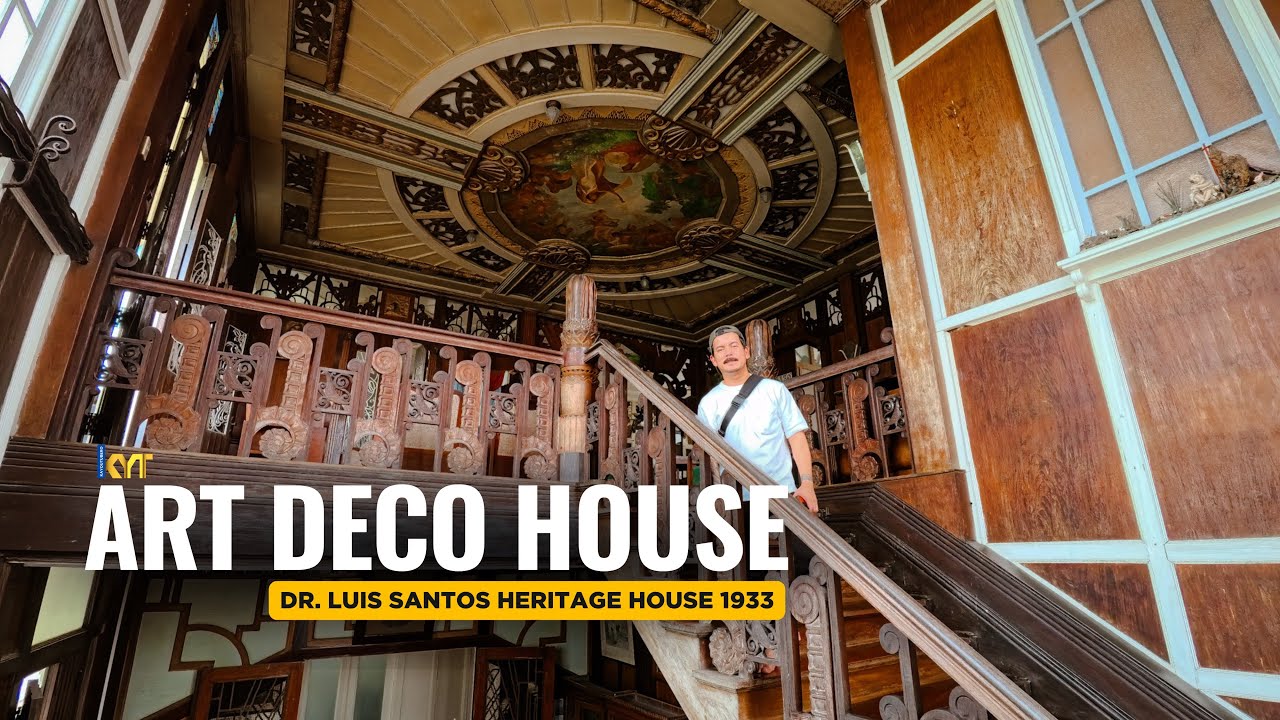 The amazing ART DECO HOUSE of Malolos Bulacan | Dr. Luis Santo Heritage House 1933