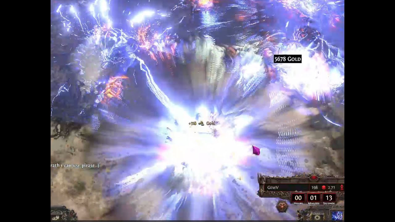PoE 2 0.3.1c FASTEST MAP CLEAR BUILD IN THE GAME (blood mage / gemling mix)