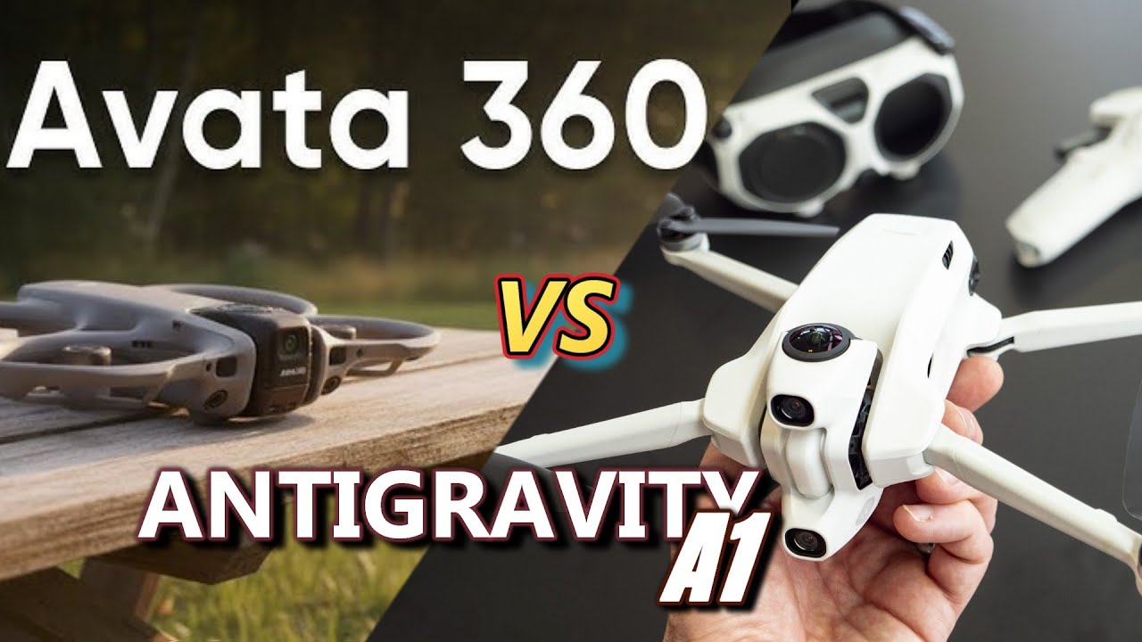 DJI Avata 360 против Insta360 ANTIGRAVITY: сравнение
