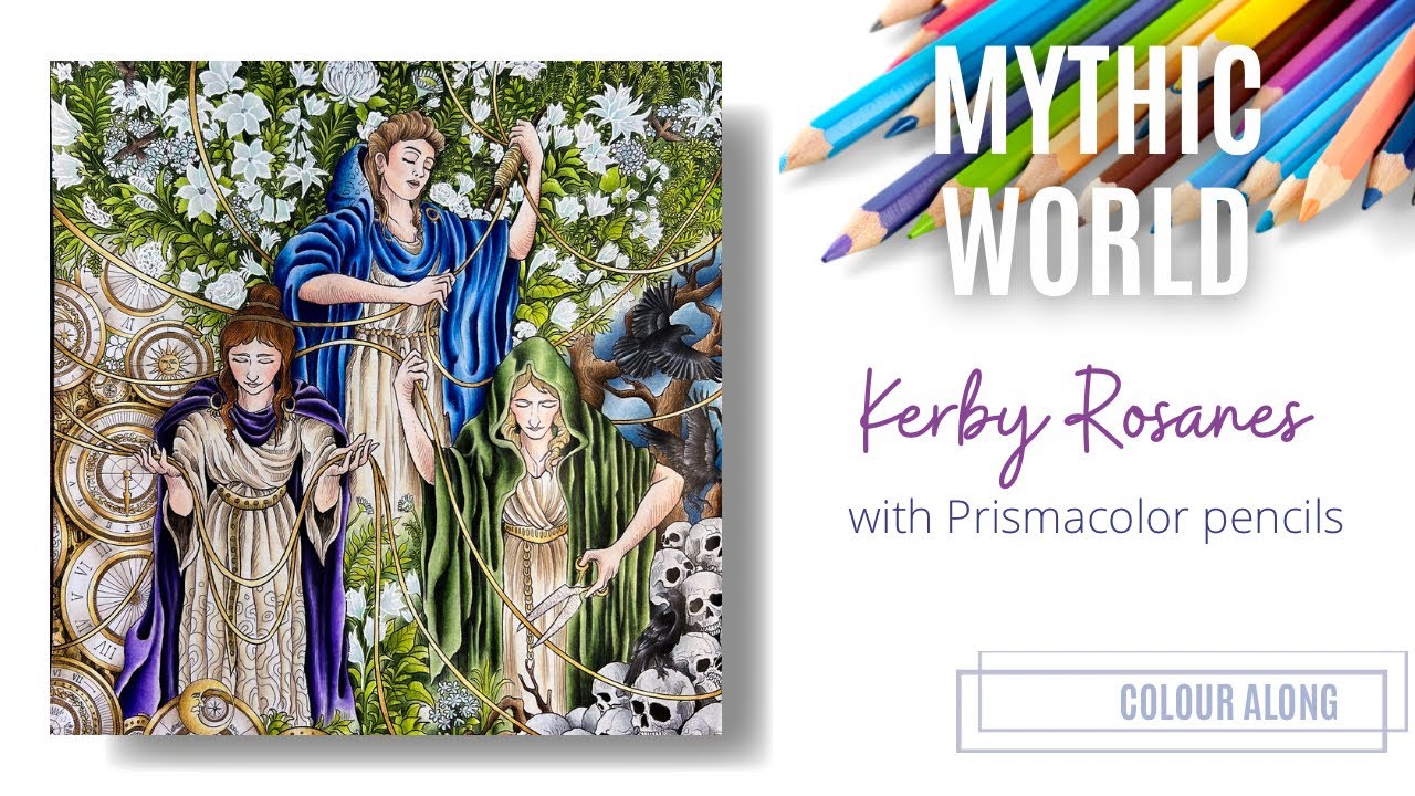 Colour Along | Mythic World by Kerby Rosanes