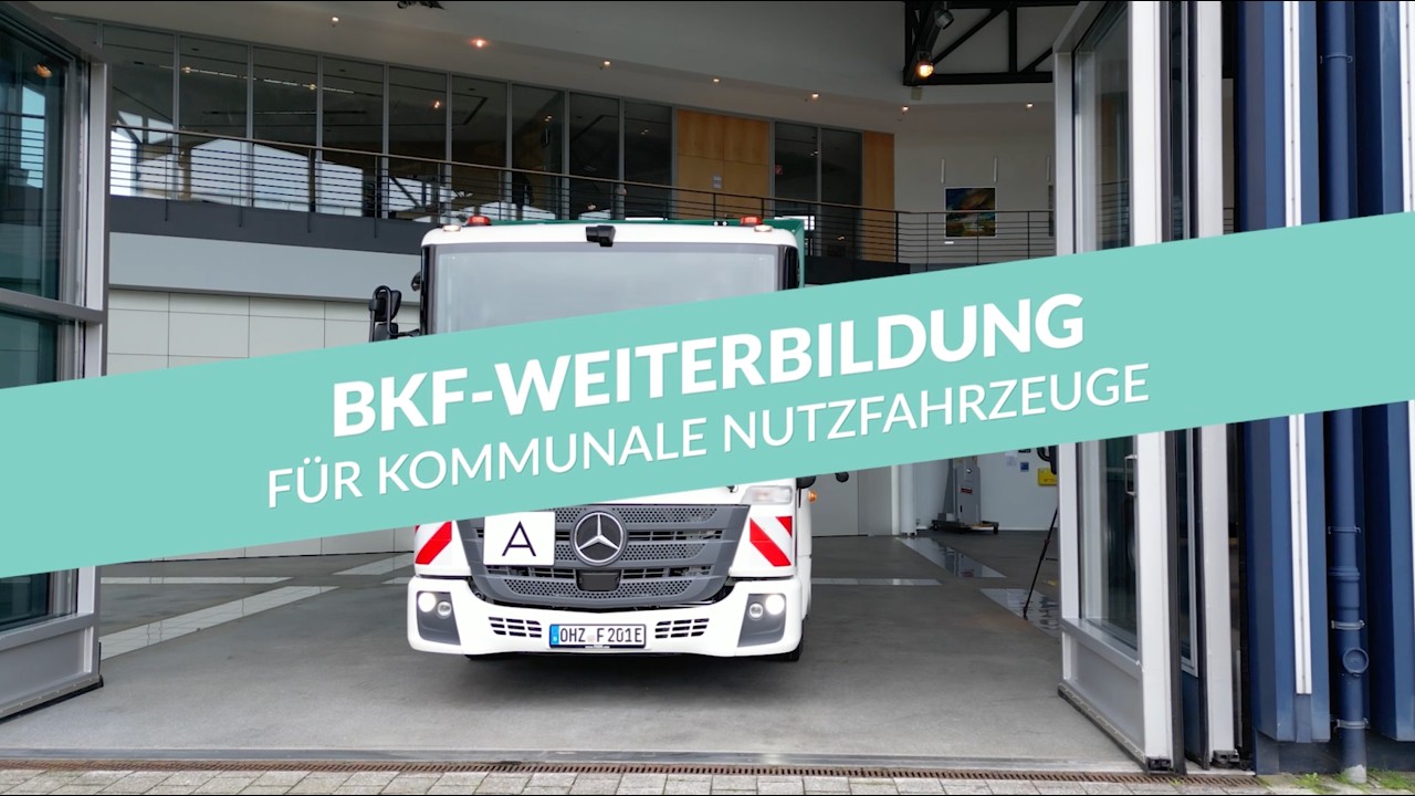 Berufskraftfahrerqualifikation nach BKrFQG für komunale Nutzfahrzeuge