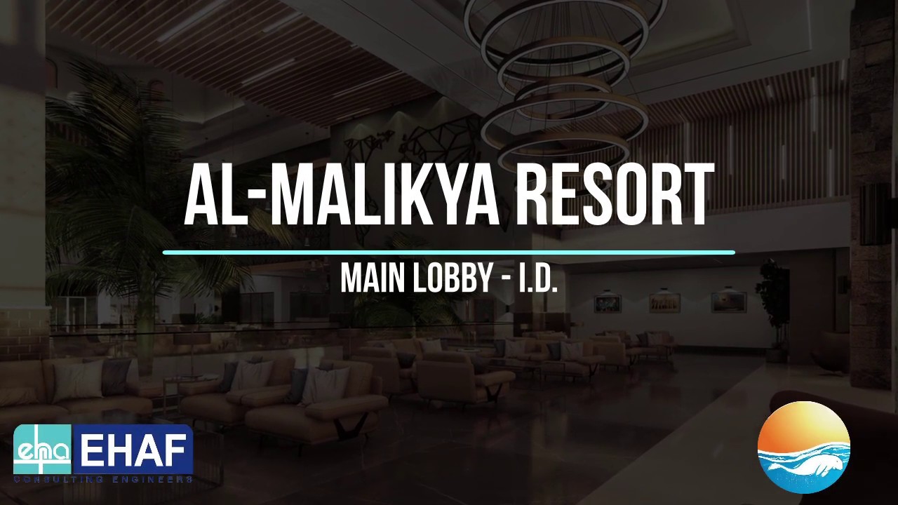 El-Malikya Palm Heights Resort | Main Lobby Interior Design