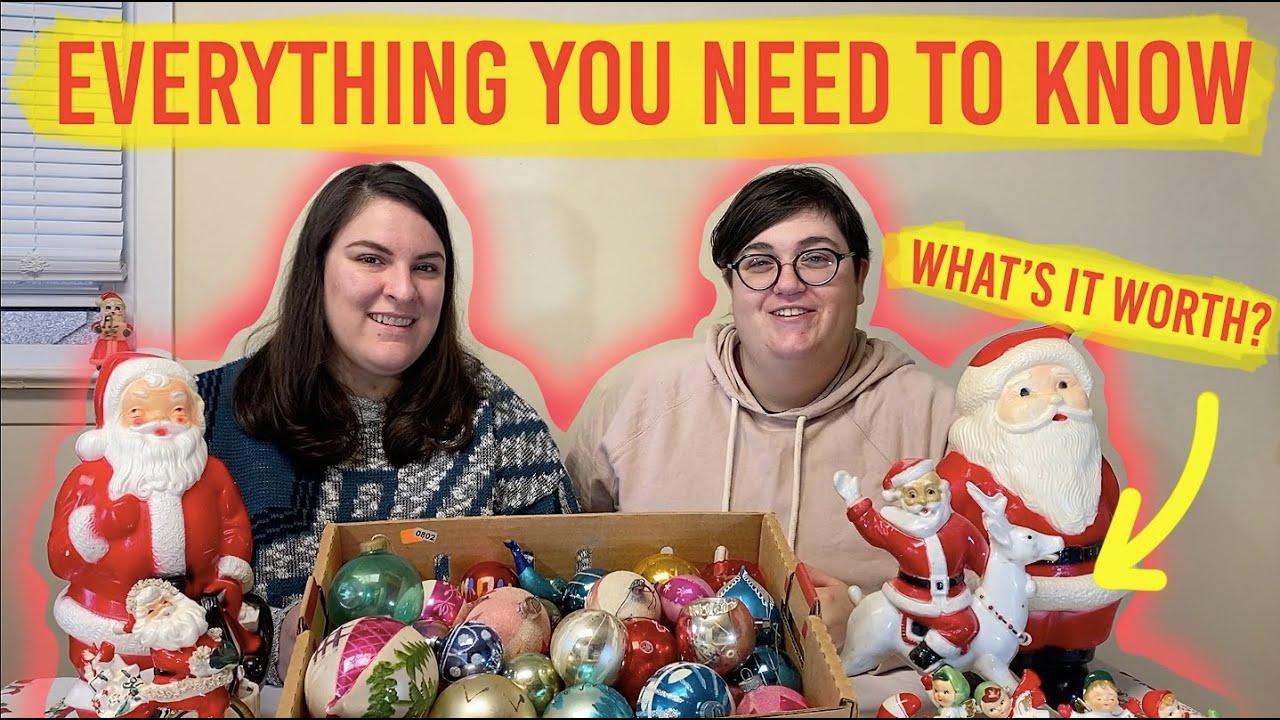 HOW TO IDENTIFY VINTAGE CHRISTMAS - GUIDE to finding REAL VINTAGE treasures!