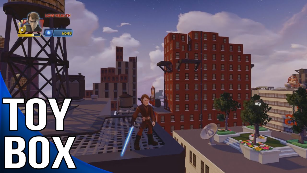 Disney Infinity 3.0 Toy Box Mode Gameplay