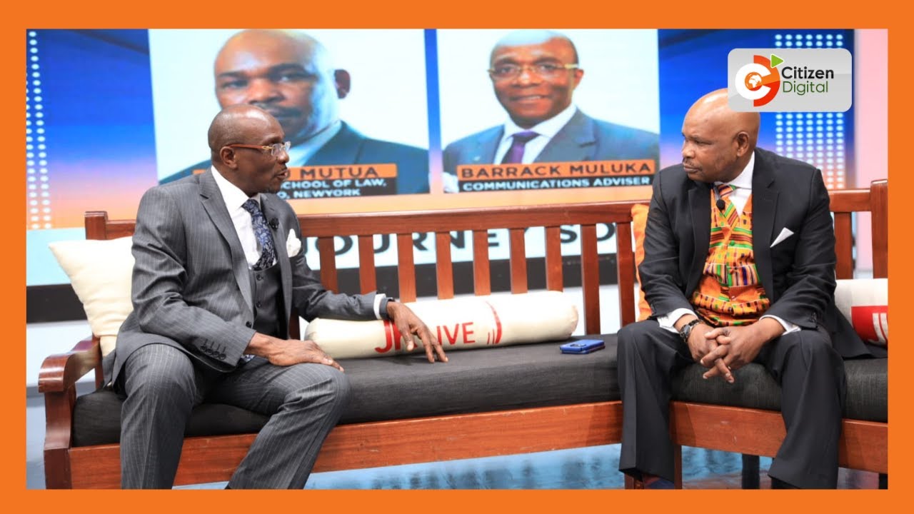 Barrack Muluka and Prof. Makau Mutua reflect on the life and times of Prof Magoha.
