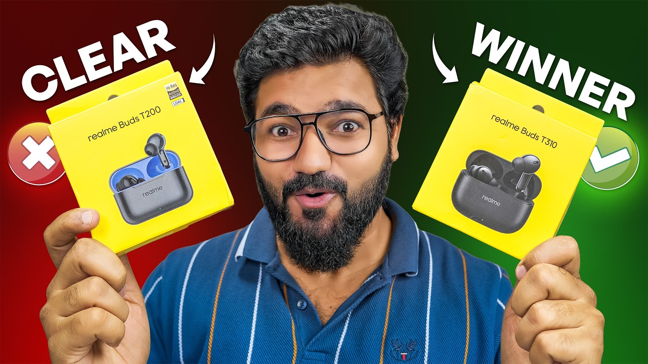 realme Buds T200 vs realme Buds T310 || Best TWS Under ₹2,000