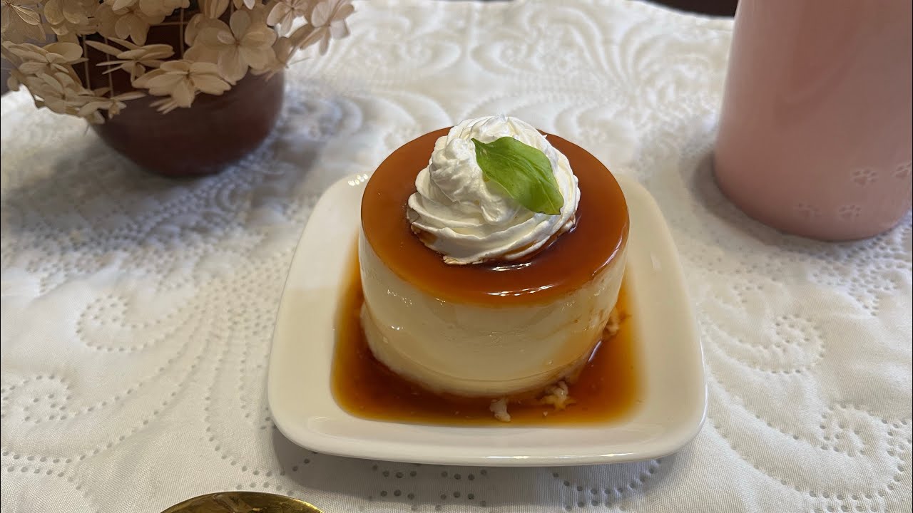 なめらかマグカッププリン/レンジで簡単に作れます
