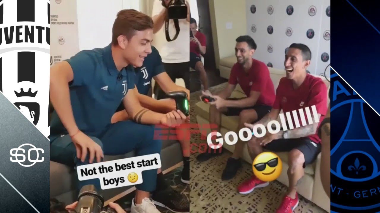 DI MARIA se BURLA de DYBALA en VIVO