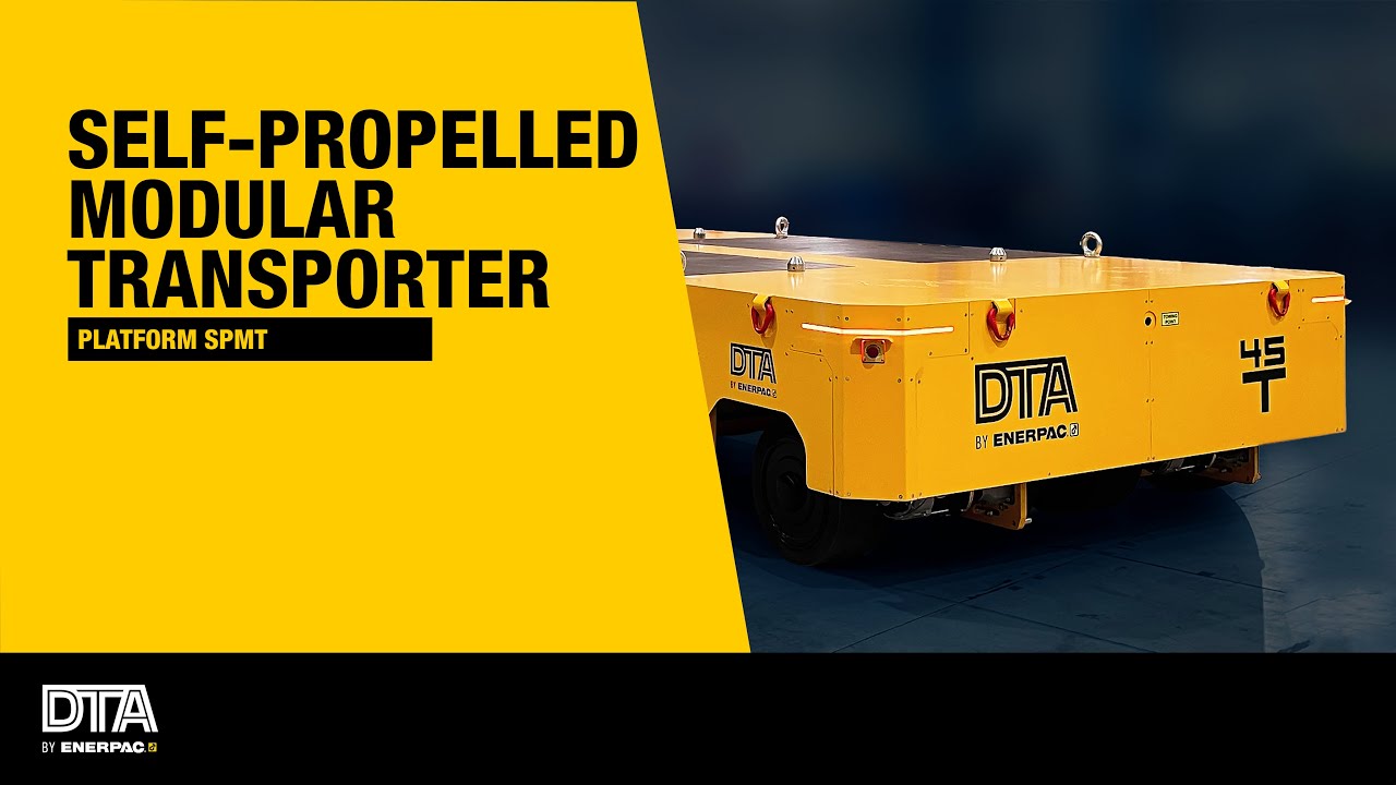 SELF-PROPELLED MODULAR TRANSPORTER | DTA by Enerpac