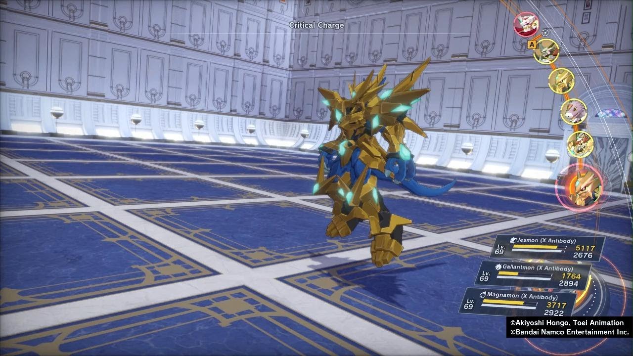 Digimon Story Time Stranger- A fight for ideals- Jesmon (Xantibody)  Magnamon (Xantibody) Boss fight