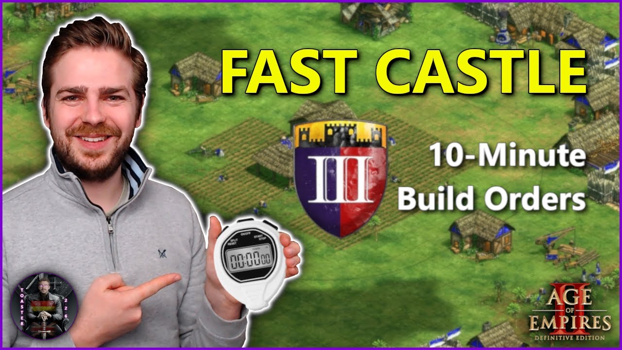 Learn Fast Castle | 10 Minute AoE2 Build Orders