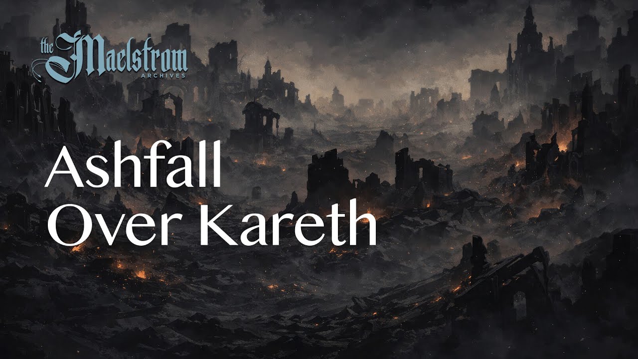 Dark Fantasy Atmospheric Music for Writing | Ashfall Over Kareth — The Maelstrom Archives