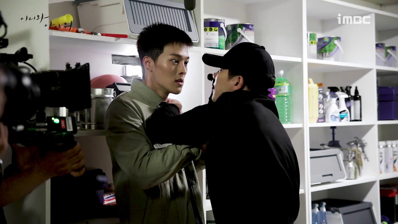 [#장기용] 이리와 안아줘 찰떡호흡 액션씬 #TVPP메이킹 #Come and Hug Me