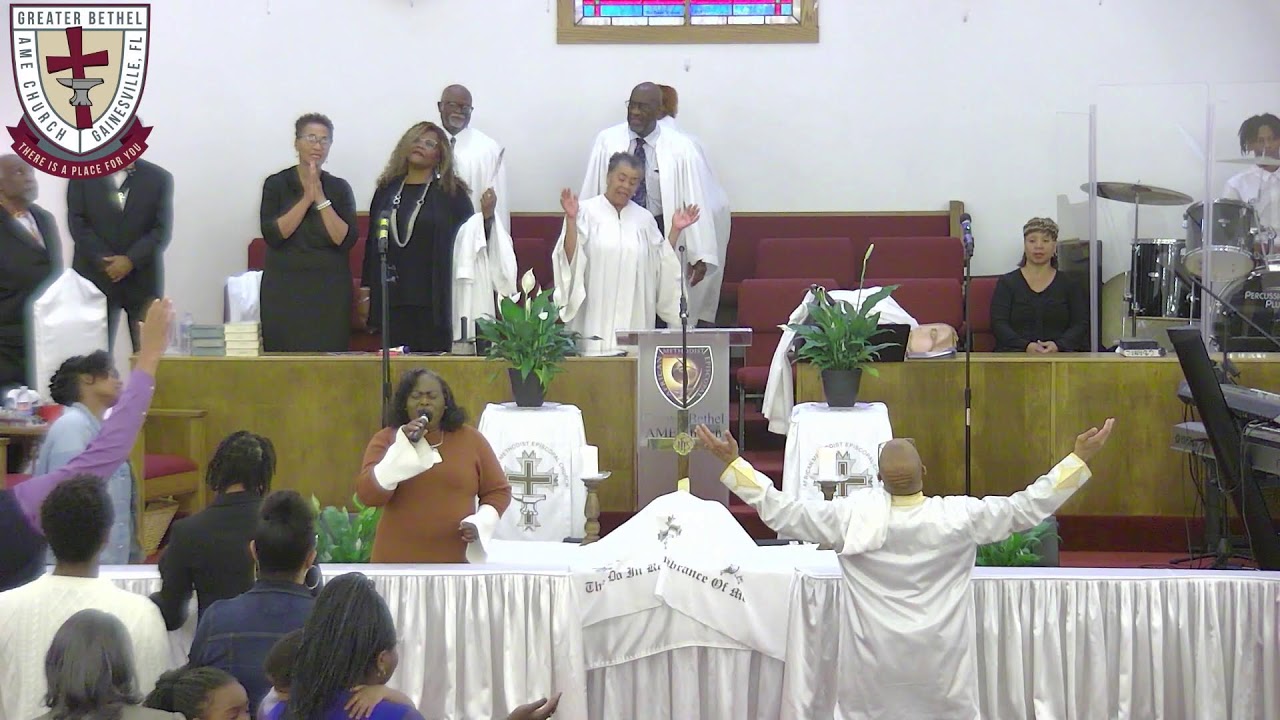Greater Bethel AME is Live “Worship Service”