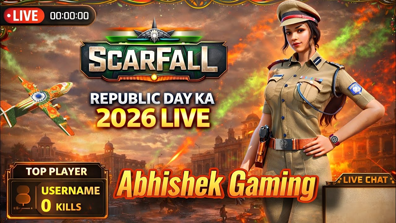 🔴 Live NEW UPDATE AND EVENT🎮 SCARFALL 2.0  Gaming season 3🔥