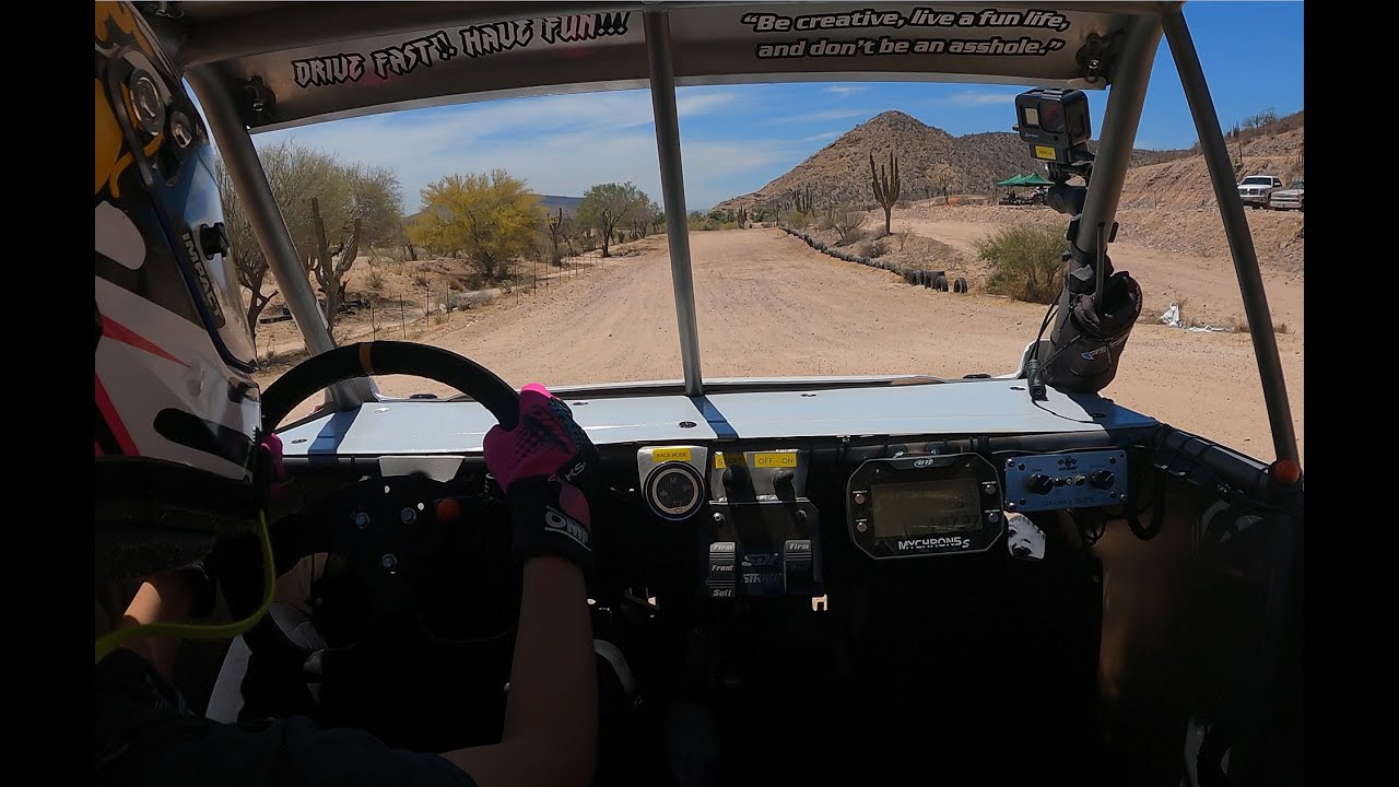 Trophy Burrita K33 Practice Circuito Bronco Raw Go Pro Footage UTVKIDS