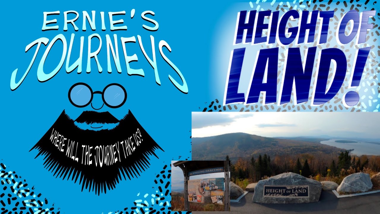 HEIGHT OF LAND on Route 17 Rangeley Lakes Scenic Byway in Roxbury, Maine