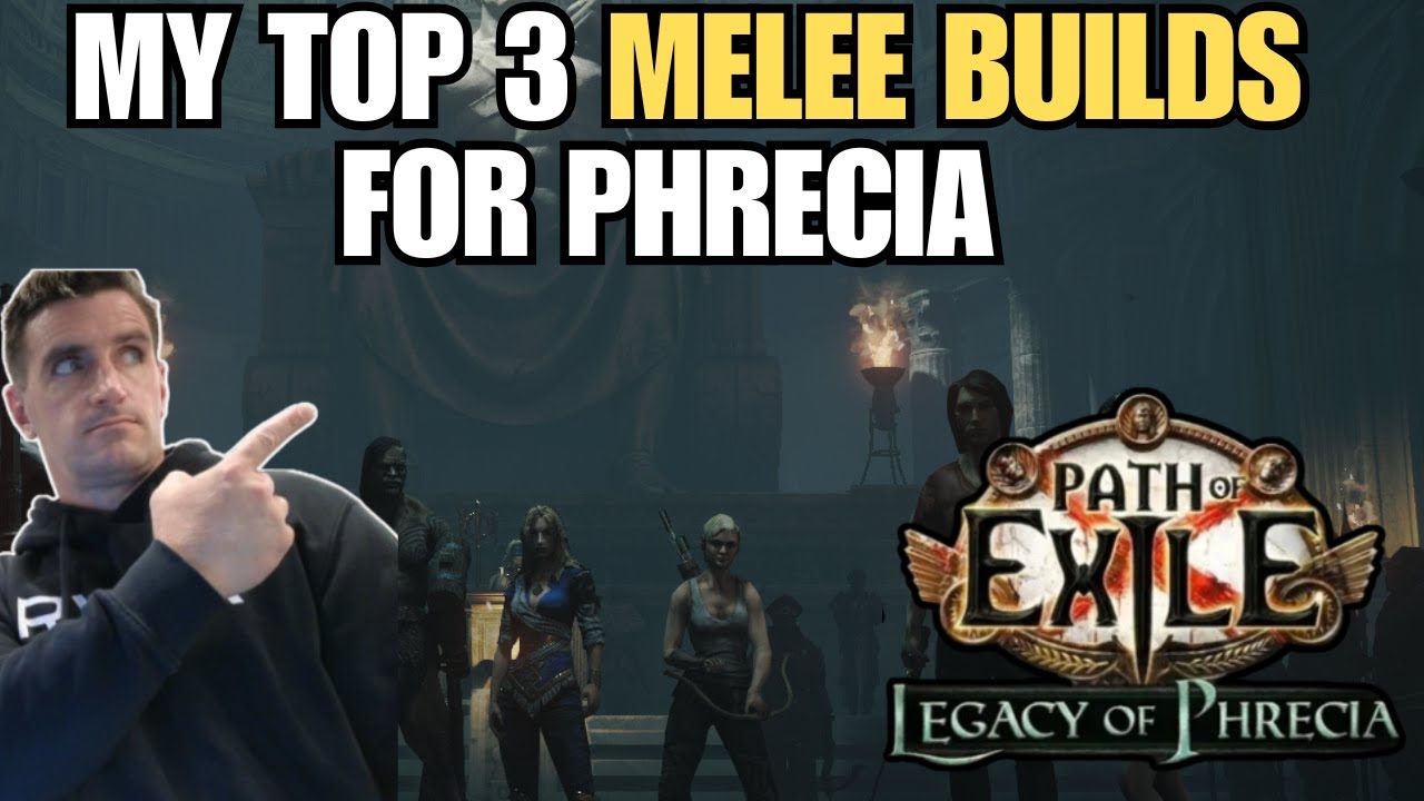 My TOP 3 Favorite Melee Builds for PHRECIA | Path of Exile