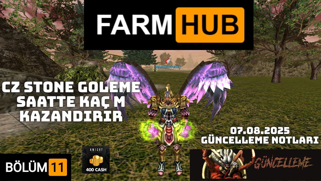 FARM HUB | B11 | AFK LİCH CZ STONE GOLEME FARMI KAZANDIRIR MI ?