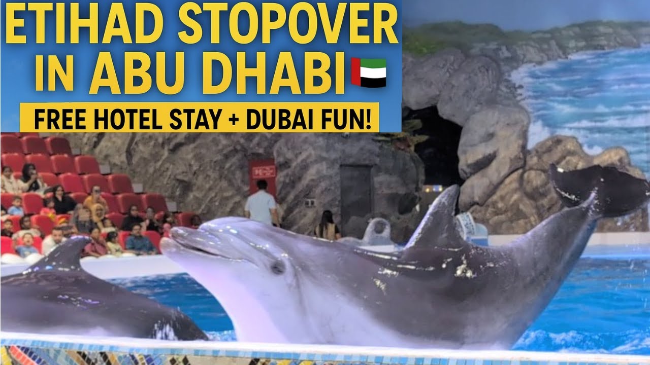 Etihad Stopover в Абу-Даби 🇦🇪 | Бесплатное проживание в отеле + однодневная поездка в Дубай