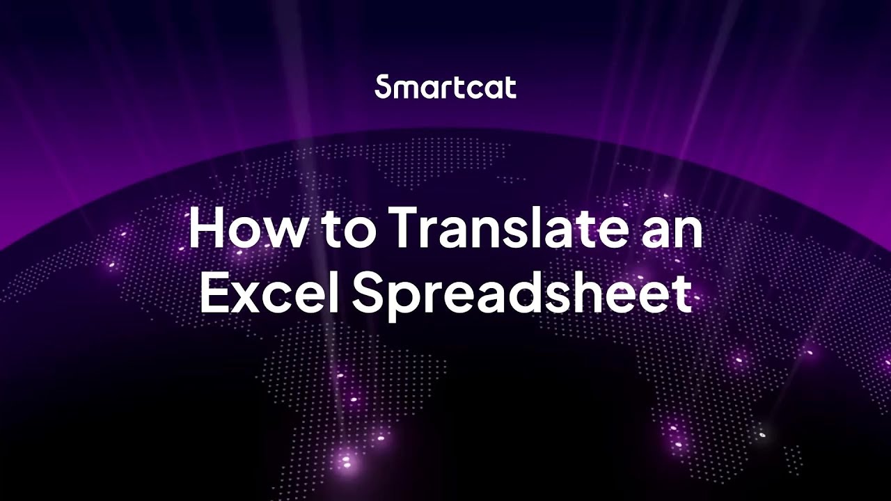 How to Translate an Excel Spreadsheet