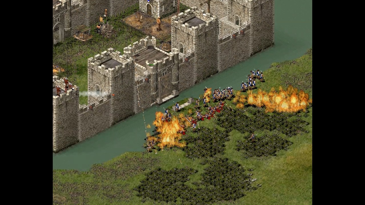 Wir spielen ein Ründlein Stronghold Mission 18 - Das Ende des Schweins Teile 1